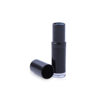 3.5g plastic black wholesale stock goods lipstick mold lipstick tube custom lipstick tubes